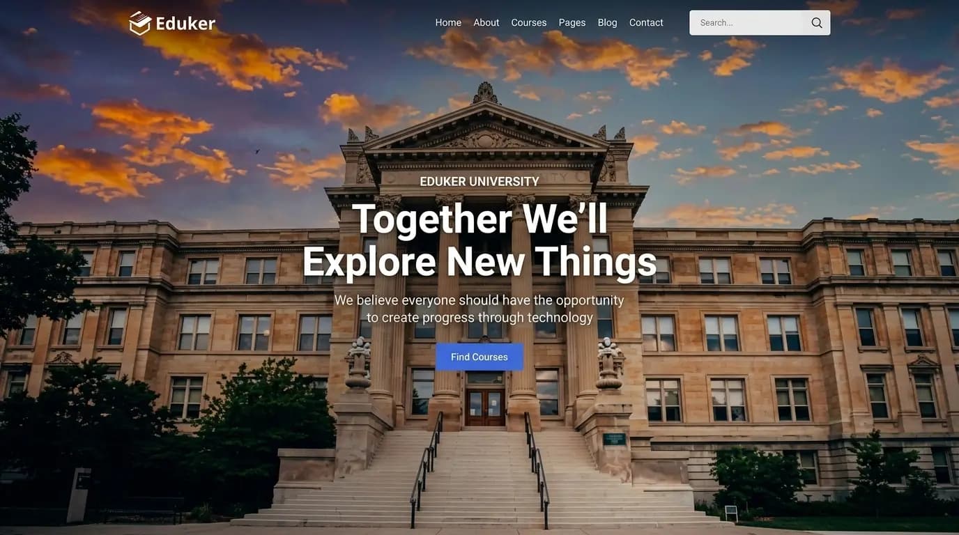 Education website design in Saudi Arabia — school and university websites with LMS integration