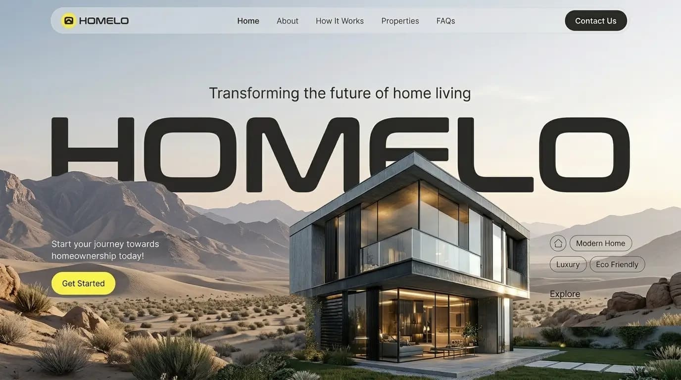 Real estate web design in Saudi Arabia — developer portfolios and property listing portals